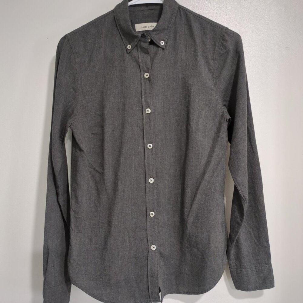 Walker Slater women's grey button-down shirt NWT